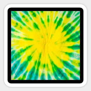 Tie Dye Hippie Pattern Sticker